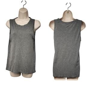 Banana Republic Women's Sleeveless Top Heather Gray Color Size (S) Small